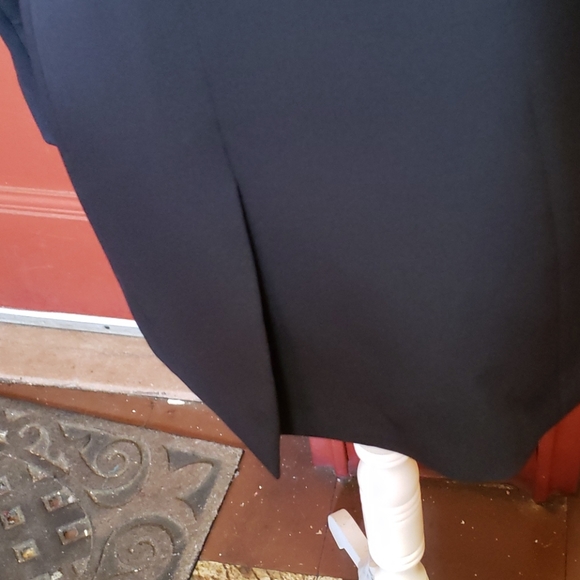 Calvin Klien Women' Navy Belted Jacket SZ 4 - Picture 12 of 16